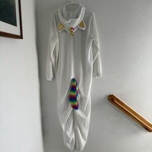 Bootique‎ Unicorn Zip-up Bodysuit/Halloween Costume Size Adult Small/Medium